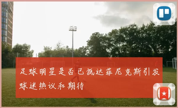 足球明星是否已抵达菲尼克斯引发球迷热议和期待