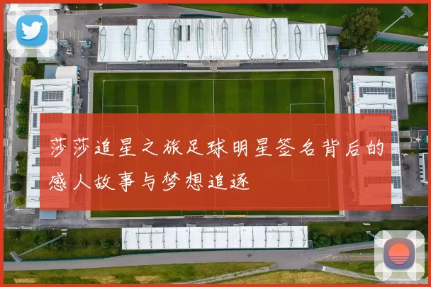 莎莎追星之旅足球明星签名背后的感人故事与梦想追逐